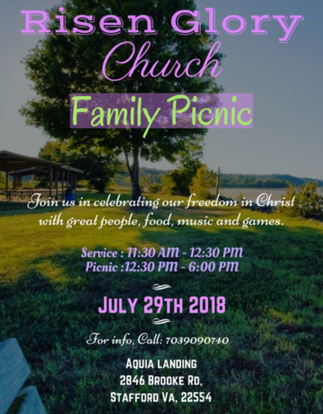 Risen Glory Family Picnic